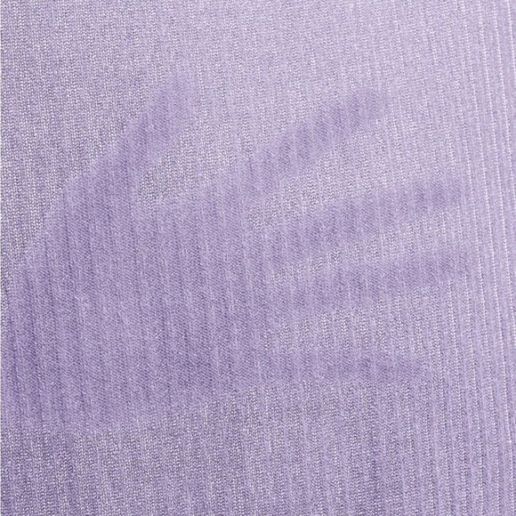 Shein EZ Wear v neck button placket crop tee lilac/purple size XL/12 - Picture 3 of 3